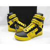 Mens Supra TK Society Terry Kennedy Yellow Black Zipper Hasp High Top