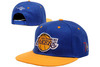 NBA Adjust Basketball Snapback Caps Blue/Purple/Yellow