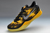 Nike Kobe 8 Elite Black Grey and Yellow Men Sneaker