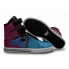 Kid Supras Tk Society Red Blue and Black High Tops