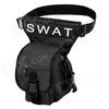 SWAT Multi-Functional Outdoor Sport Rainproof Waist / Leg / Shoulder Bag - Black (15L) - Free Shipping - DealExtreme