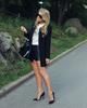 light black coat