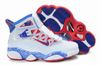 Air Jordan 6 Rings Retro White/Blue/Red Kids's