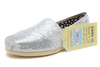 Women's Toms Silver Glitters Shoes