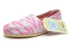 Women's Toms Pink Ikat Vegan Classics Shoes