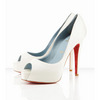 Christian Louboutin Very Prive 120mm Pumps Off White