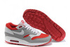 Nike Air Max 1 Sport Red Medium Grey White Mens Shoes