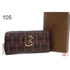 Michael Kors Jet Set Continental Logo Large Brown Wallet