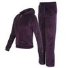 Velour tracksuit