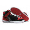 Supra Vaider Black Red White High Sneakers-Men's