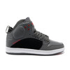 Supra S1W Stevie Williams Carbon Grey Black Red Mid Top Shoe