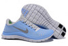 Womens Nike Free 3.0 V4 Photo BlueReflective Silver Shoes