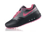 Womens Air Max 1 HYP PRM black and pink Shoes