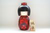 Lovely Kokeshi Doll KAZAGURUMA (WIND MILL) by Masae Fujikawa