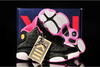 Female Jordan 13 Retro:Black/Voltage Cherry/White Basketball Shoes