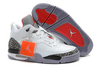 Nike Air Jordan Son Of Mars Low Style Basketball Shoes Mens:Fire Red and White/Black/Grey Cement