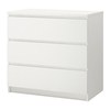 комод ikea malm white