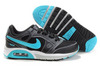 Mens Nike Air Max Lunar BlackLake Blue Running Shoe