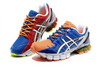 Mens Asics Gel Kinsei 4 Blue Orange Red Shoe