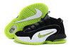 nike penny 1 electric green and black white sneaker mens