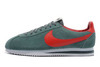 Nike Classic Cortez Vintage Suede Trainers Grey Red Men