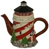 Nautical Lighthouse Ceramic Teapot by BigKitchen