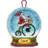 Dimensions  LOVE SNOW GLOBE ORNAMENT