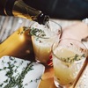 pear, ginger & thyme martini