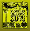 струны 2621 Nickel 7-String Slinky Electric Guitar Strings