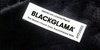 Шуба blackglama, средней длины, черная