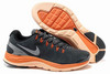 Nike LunarGlide+ 4 Premium Running Shoe Dark Grey Total Orange Cool Grey Mens