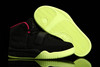 Nike Air Yeezy 2 Kid Shoes Black/Pink/Electric Green - Glow In the Dark