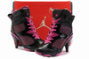 Nike Air Jordan VI 6 Heels Black/Pink