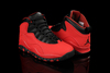 Female Air Jordan Retro 10 X (GS) - Fusion Red - Black - Laser Orange Sports Trainers