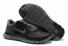 Mens Nike Free 4.0 V2 BlackReflective Silver-Anthracite Shoes