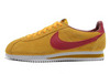 Nike Classic Cortez Vintage Suede Trainers Khaki Red Mens