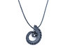 Black Silver Tentacle Necklace