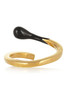 STELLA MCCARTNEY Matchstick gold-tone ring