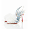 Christian Louboutin Tsarouchi 100mm Slingbacks White