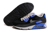 Mens Air Max 90 in Black - Blue & Grey Colorways Sneakers