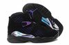 retro kid jordan air shoes 8 black purple