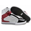 mens 2012 new supra tk society high tops white black red skate sneakers