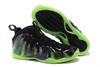 Glow In Dark Air Foamposites One ParaNorman Black and Electric Green Men Shoes