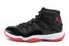 Air jordan 11 retro bred blackvarsity-redwhite women basketball shoes