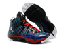 Mens New Shoes Nike Air Jordan Super Fly 2 Retro "Supernova" with Black/White - Game Royal & Sport Red/Purple Colorways