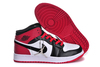 Michael Jordan 1 in Womens Shoes White/Black - Varsity Red