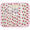 button rose make up brush set