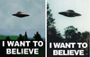 Плакат I want to believe