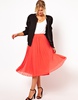 Юбка ASOS Pleated Midi Skirt 6UK