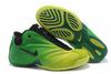 nike flightposite shoes green and black